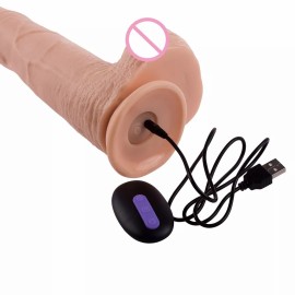 Automatic swing telescopic 11.6 inch wireless dildos vibrator for women Sex Toys